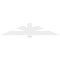 Ekena Millwork Redmond Architectural Grade PVC Gable Bracket, 84"W x 17 1/2"H x 2"D x 6"F, 5/12 Pitch GBP084X18X0206RED00 - alternate 5